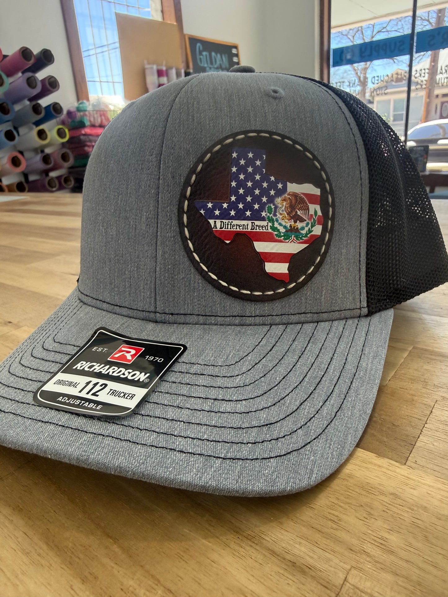 2.5" Custom Leatherette Hat Patch