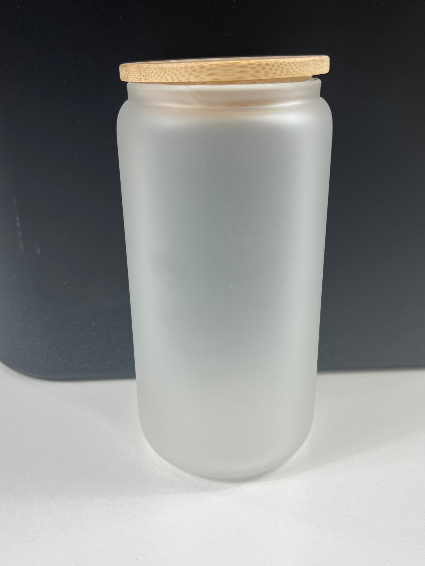 16 oz. Frosted Sublimation Glass