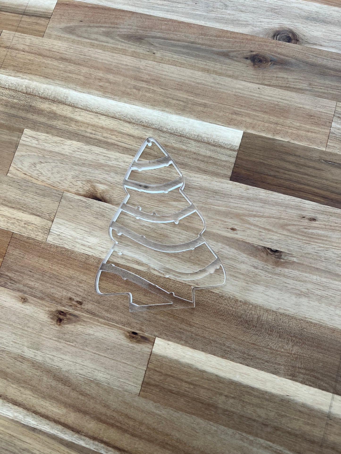 Christmas Cake 5" Bleach Stencil