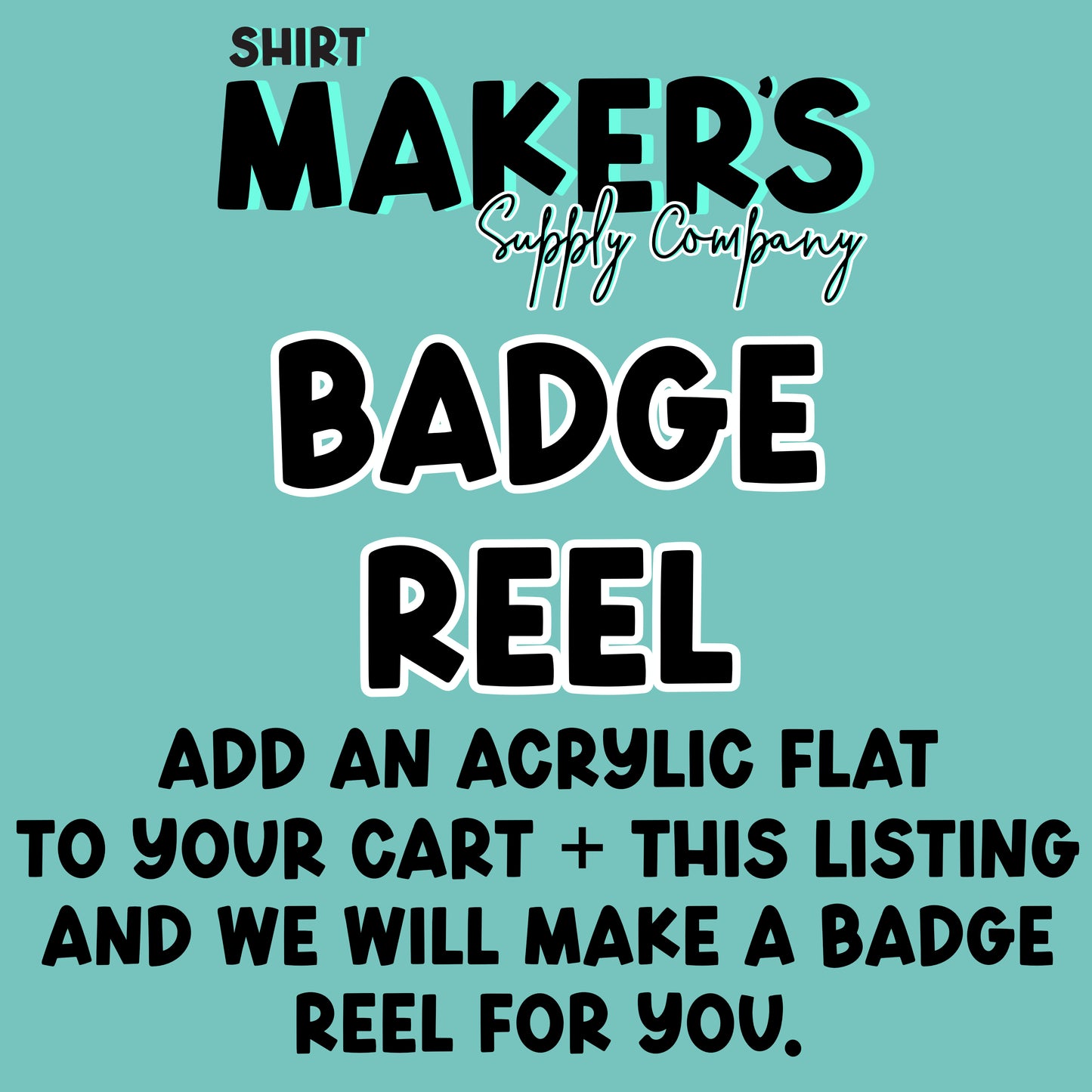 Completed Badge Reel