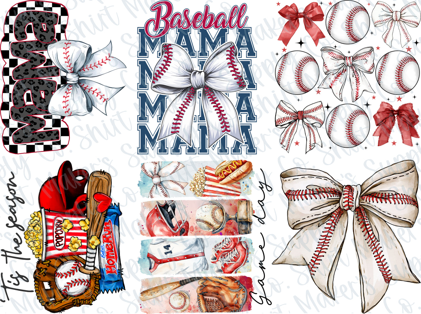 Baseball DTF Gang Sheet