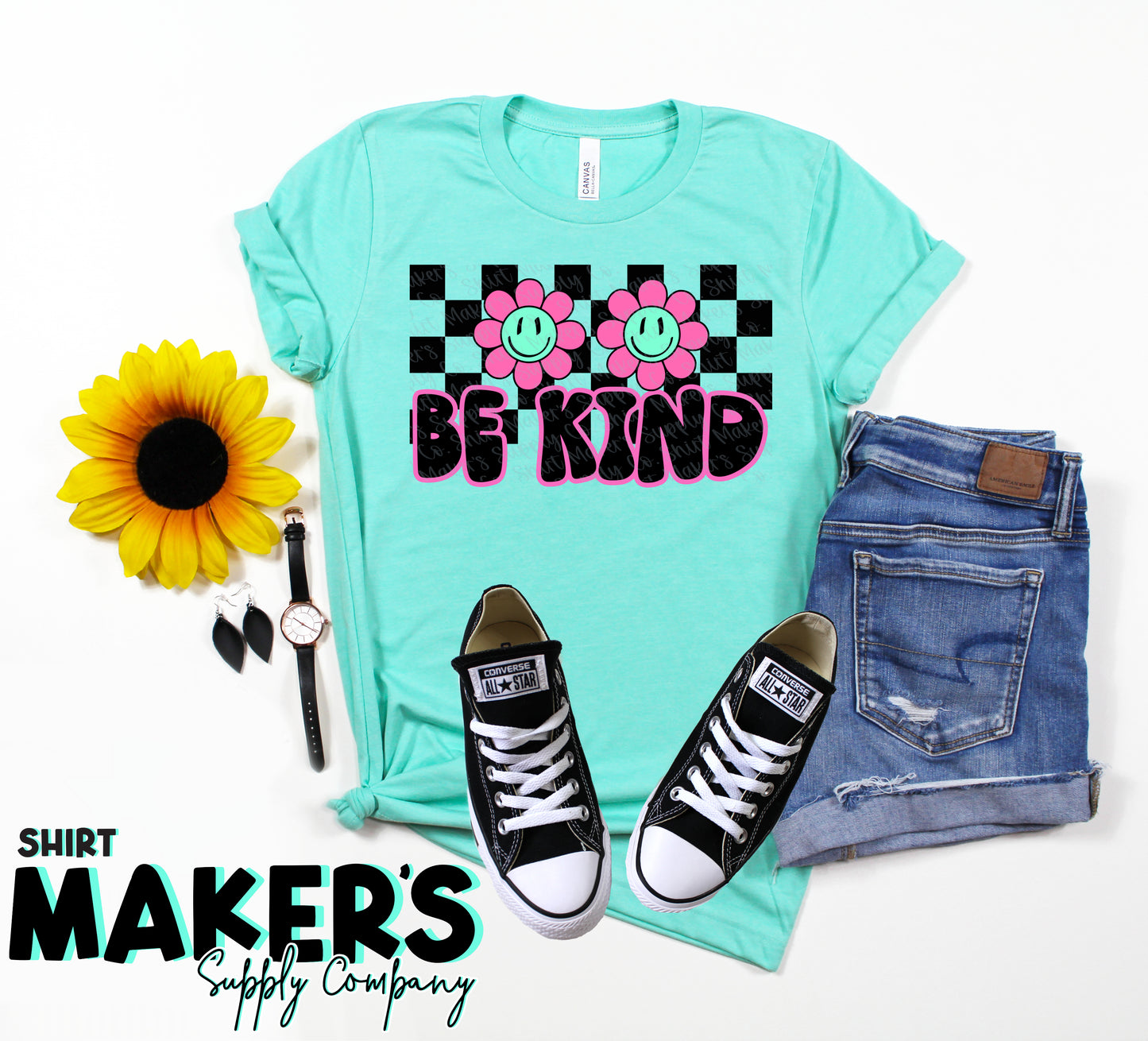 Be Kind Screen Print Transfer