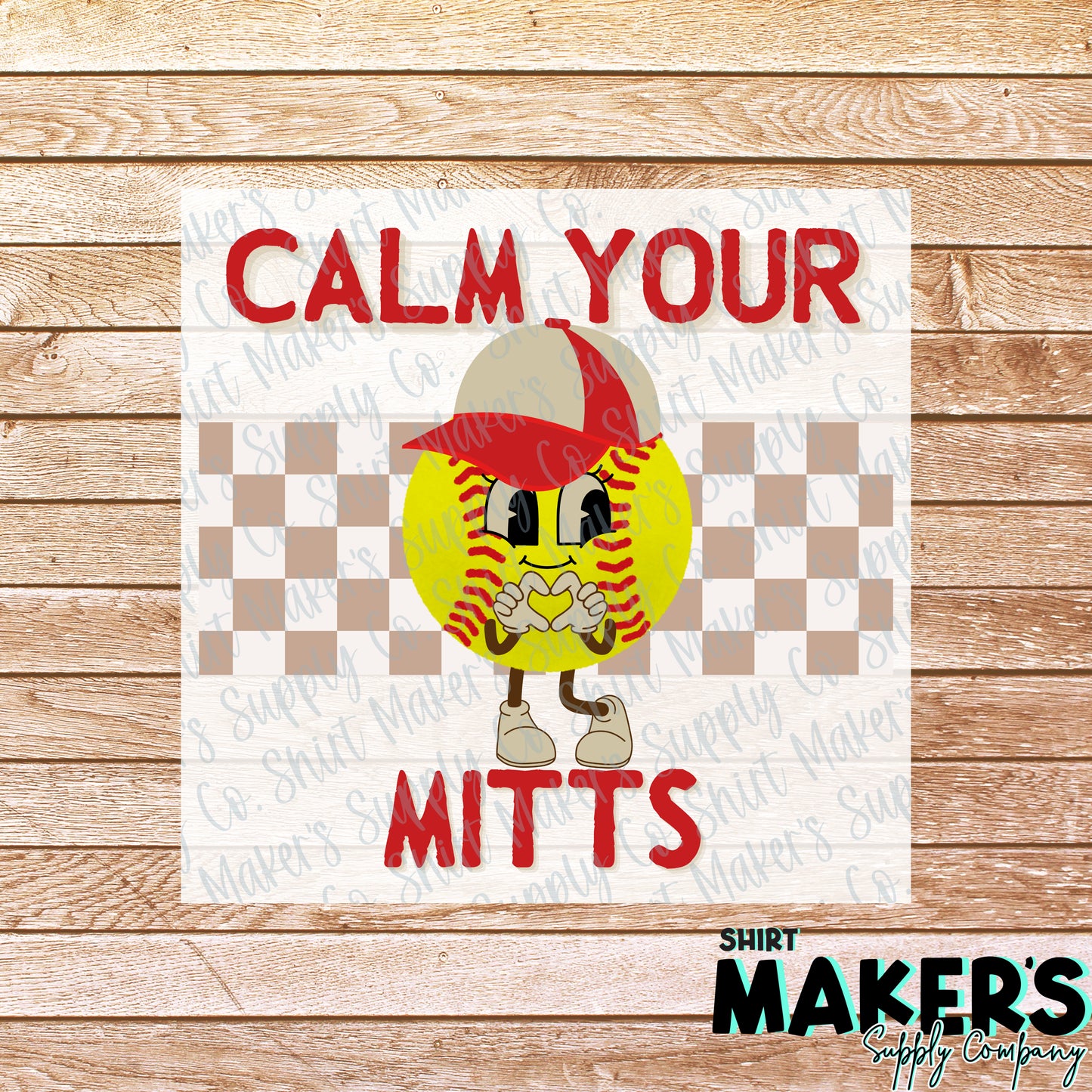 Calm Your Mitts DTF or Sublimation Transfer