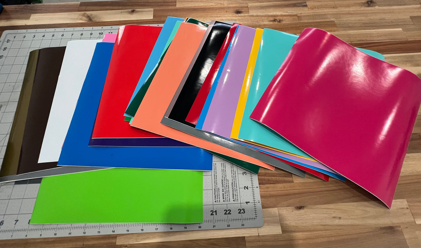 Cad-Cut Adhesive Vinyl Grab Bag - 12" Sheets All Colors