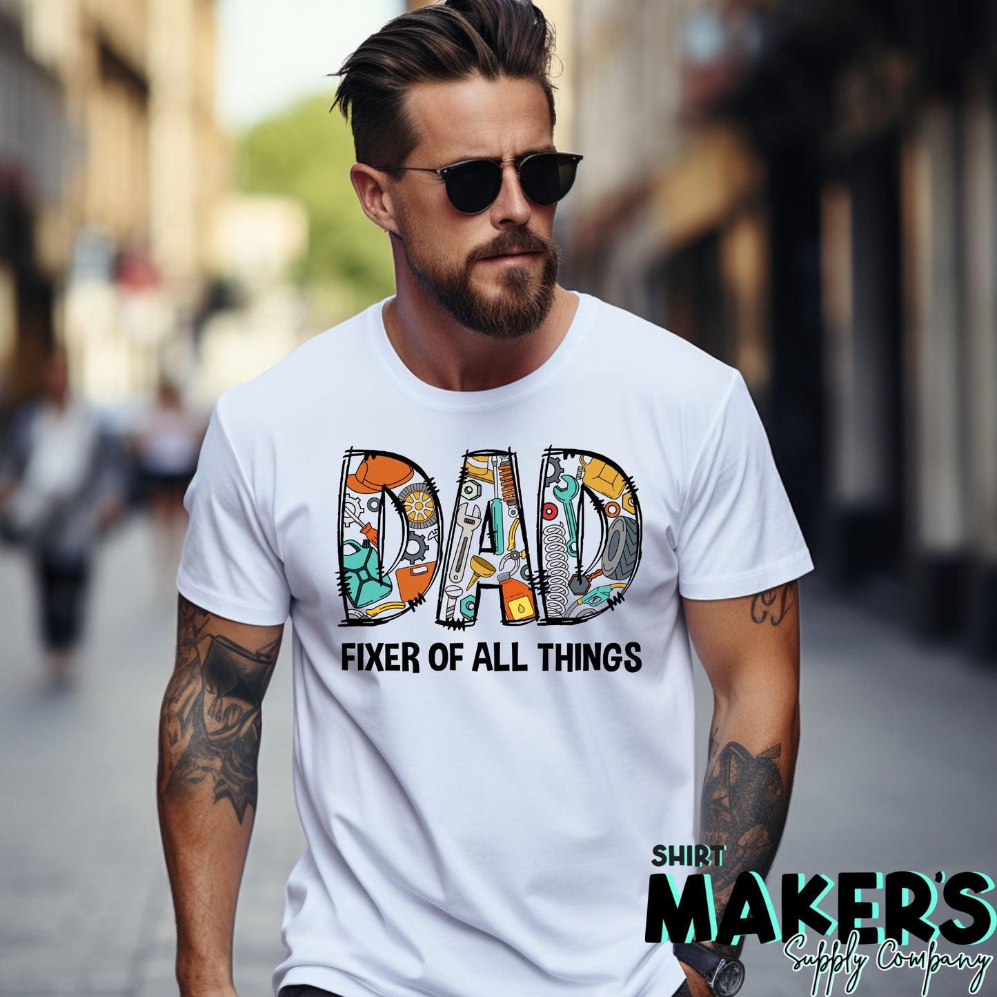 Dad Fixer of All Things DTF or Sublimation Transfer