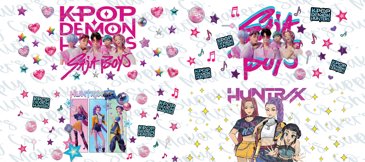 Demon Hunters #1 UV-DTF Gang Sheet **HAPPY HOUR EXCLUSIVE**