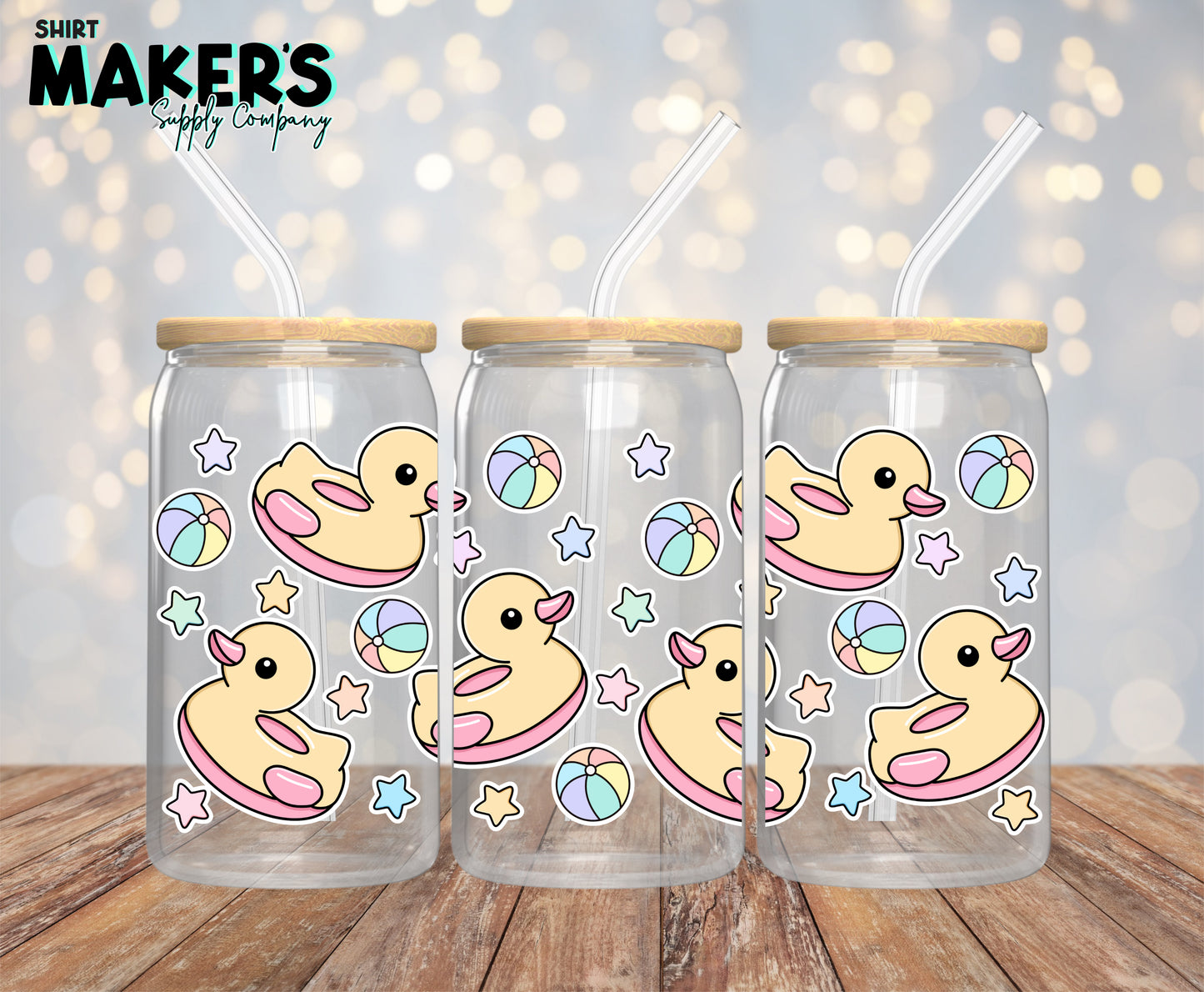 Ducky 16 oz. or 40oz. Tumbler Wrap