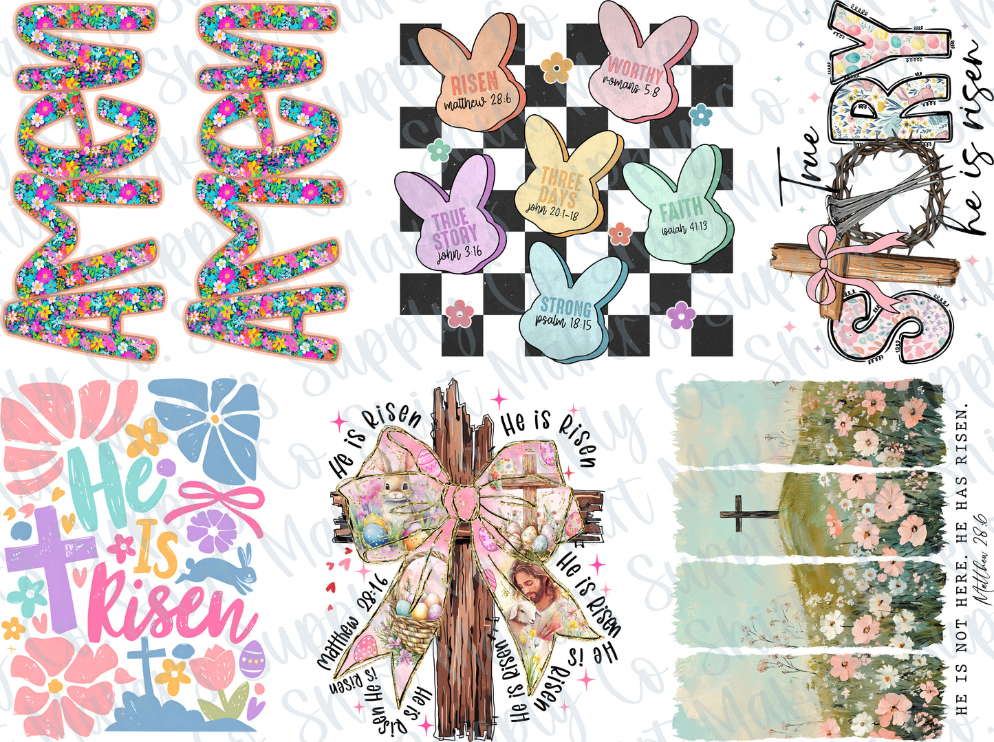 Easter #2 DTF Gang Sheet