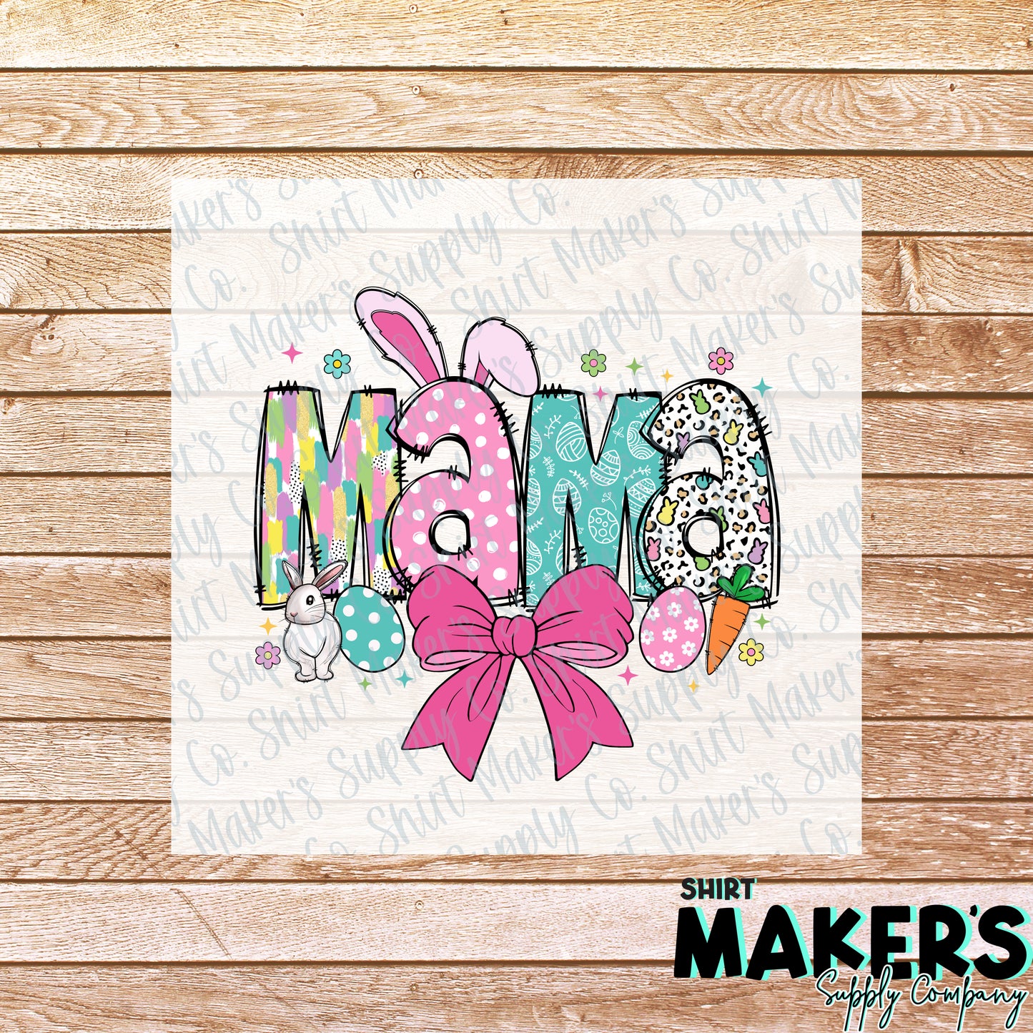 Easter Mama DTF or Sublimation Transfer