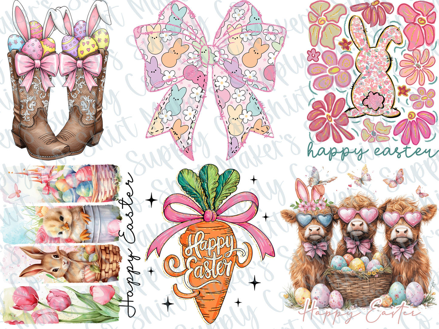 Easter #1 DTF Gang Sheet