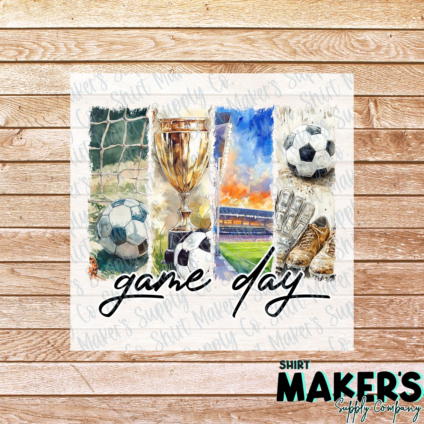 Soccer Game Day DTF or Sublimation Transfer