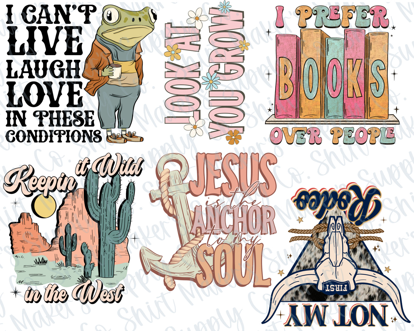 Variety DTF Gang Sheet