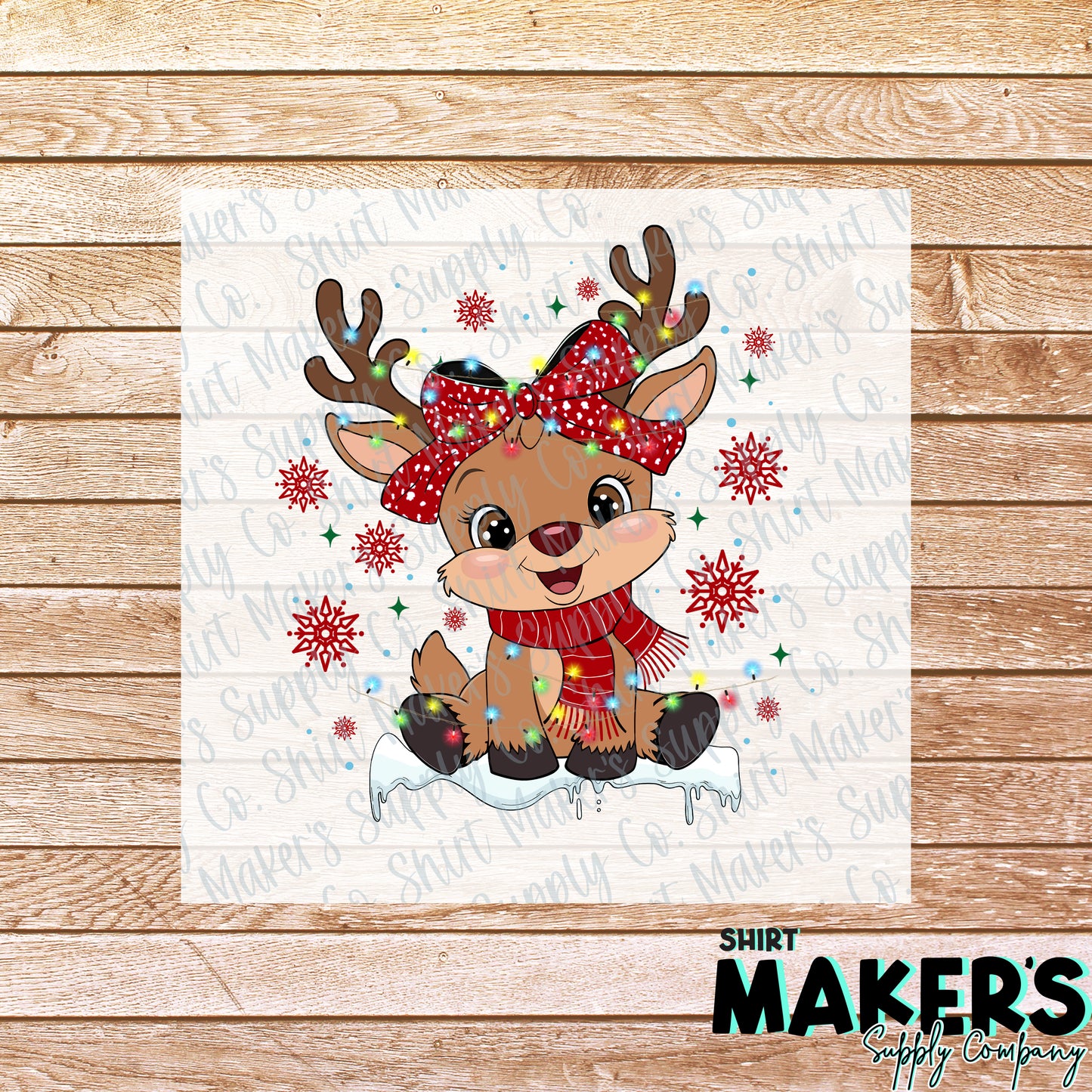 Girl Christmas #2 DTF or Sublimation Transfer