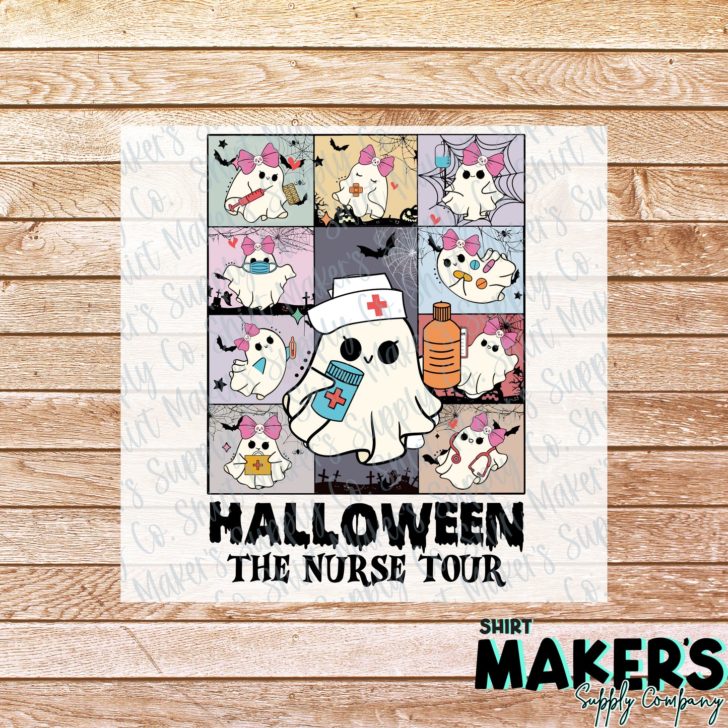 Nurse Tour Halloween DTF or Sublimation Transfer