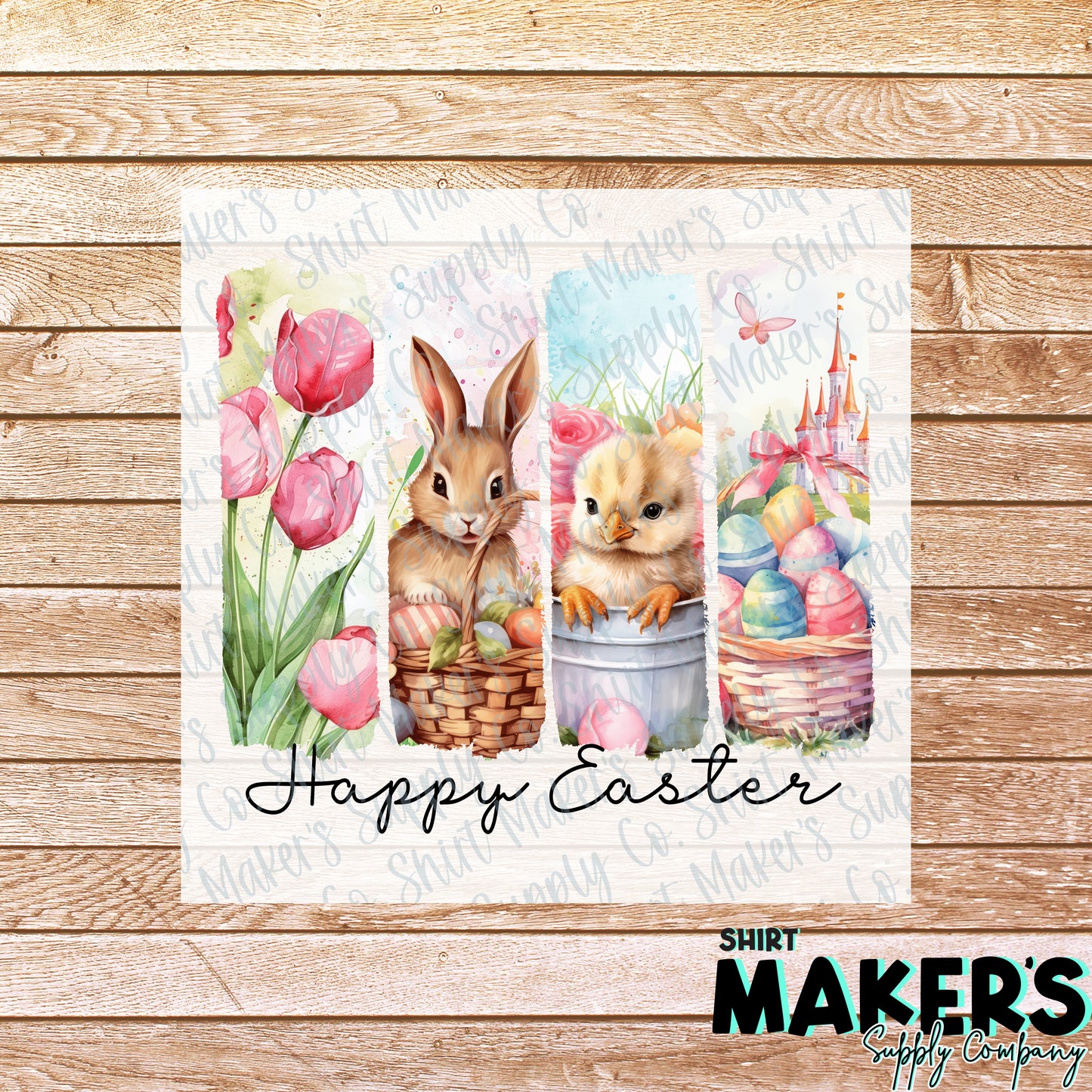 Happy Easter DTF or Sublimation Transfer