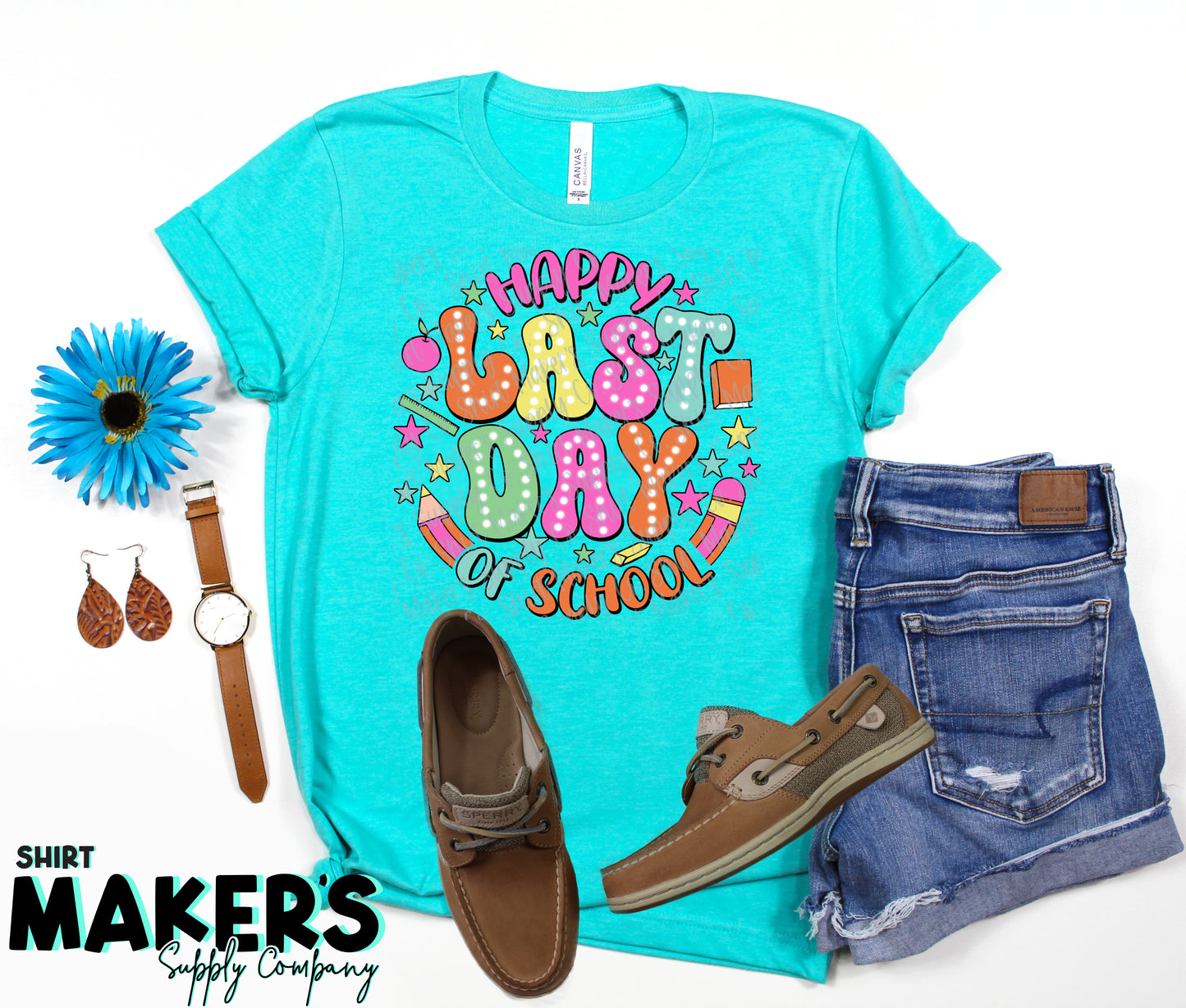 Happy Last Day of School DTF or Sublimation Transfer