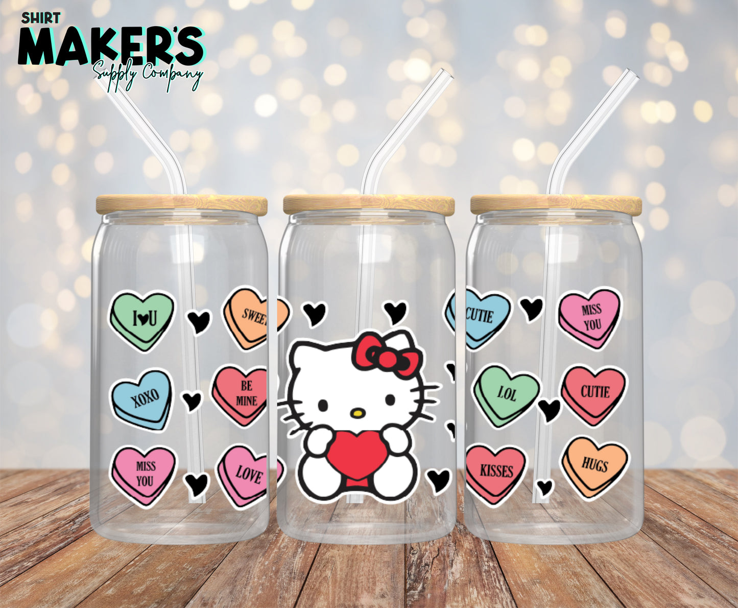 HK Valentine's Day 16 oz. or 40oz. Tumbler Wrap