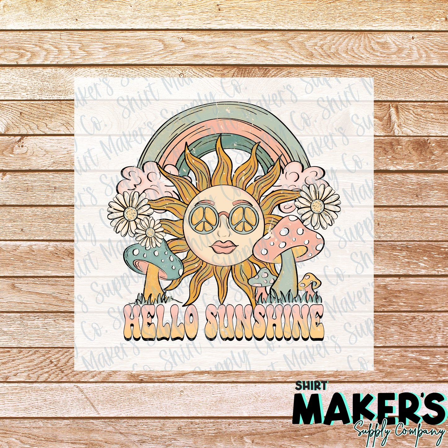 Hello Sunshine DTF or Sublimation Transfer