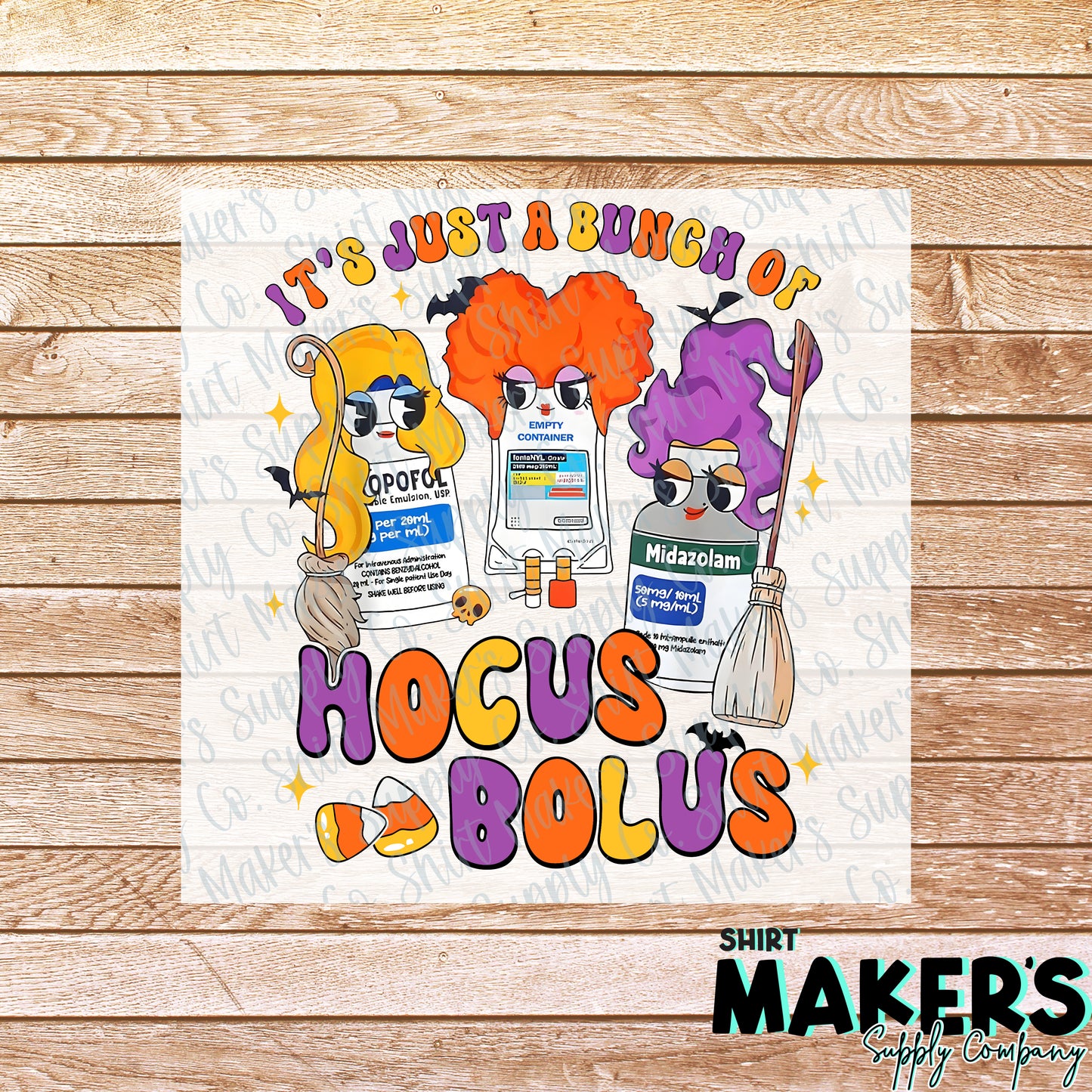 Hocus Bolus DTF or Sublimation Transfer