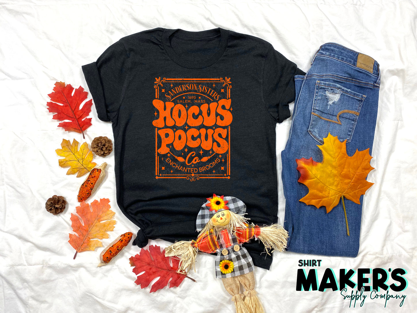 Hocus Pocus Orange Screen Print Transfer