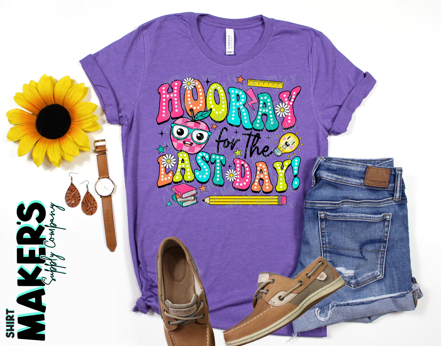 Hooray for the Last Day DTF or Sublimation Transfer