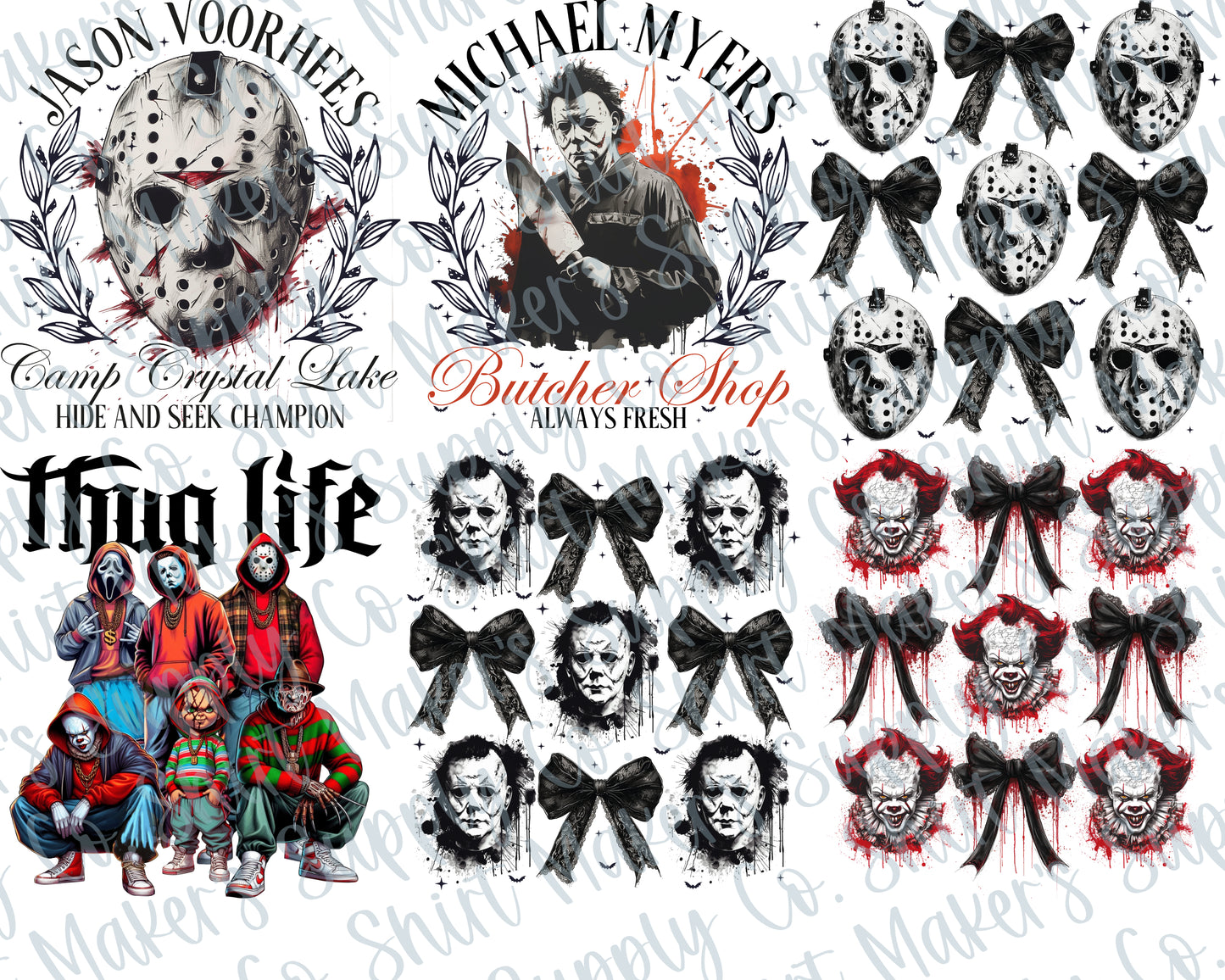 Horror #4 DTF Gang Sheet