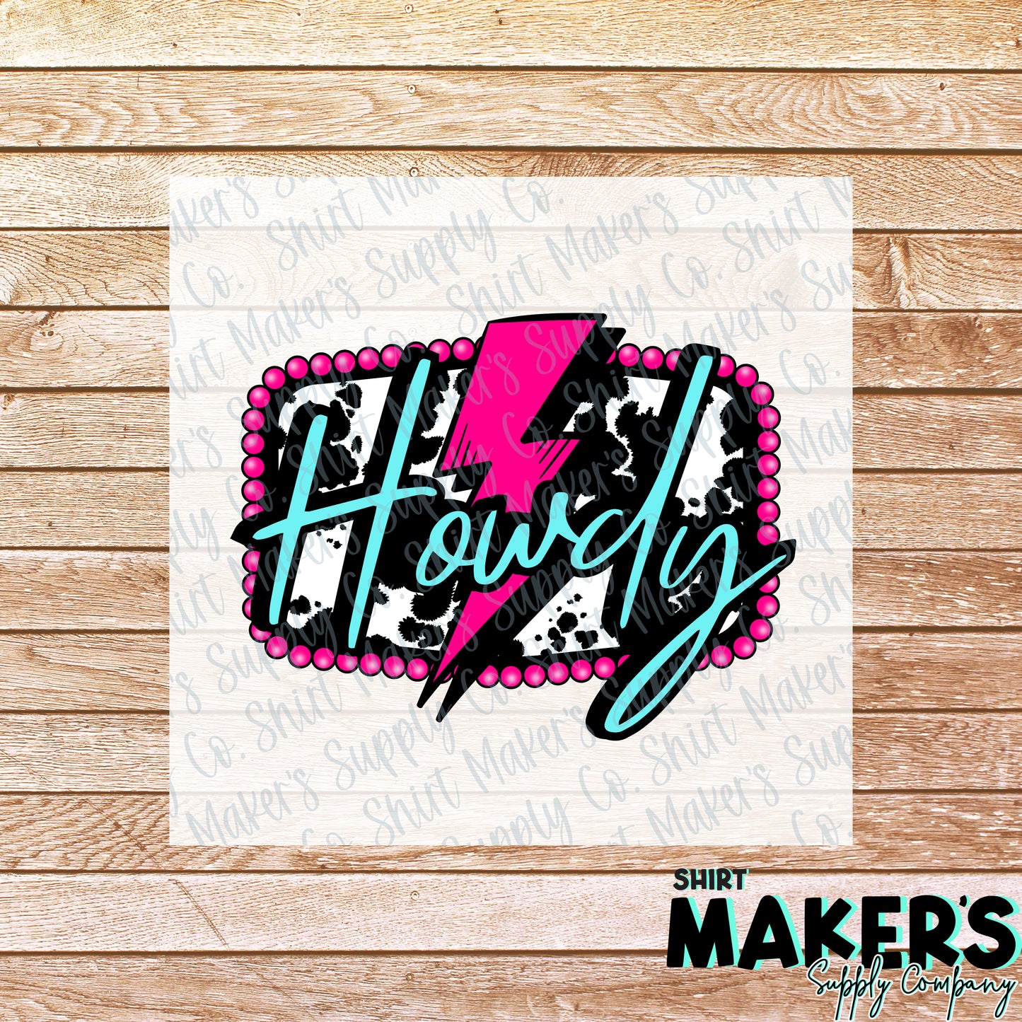 Howdy DTF or Sublimation Transfer