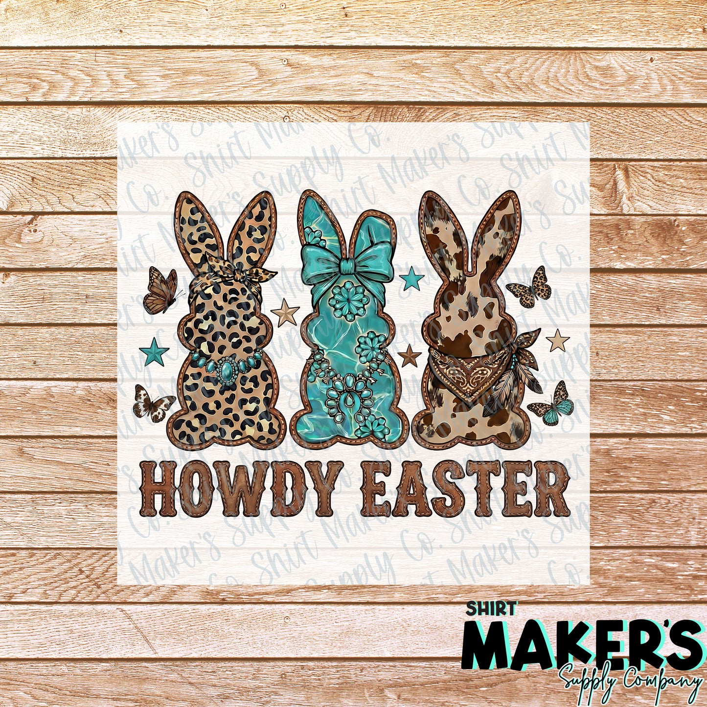 Howdy Easter DTF or Sublimation Transfer