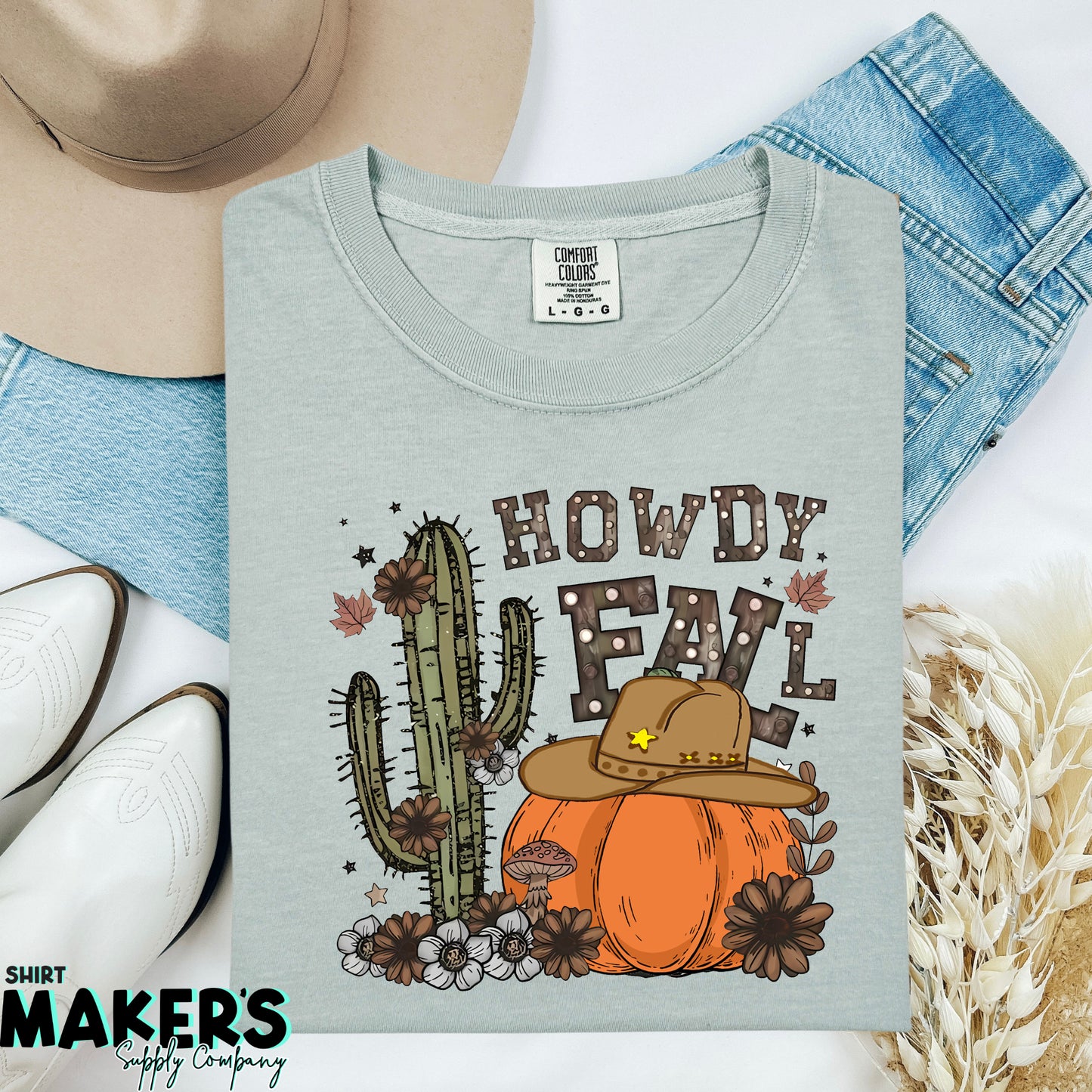 Howdy Fall 2 DTF or Sublimation Transfer