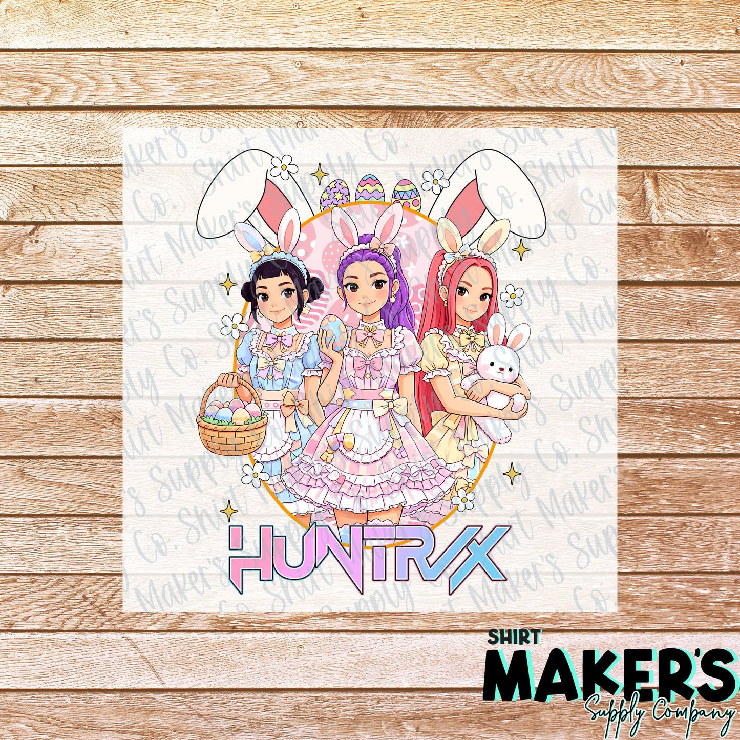 Huntrix Easter 1 DTF or Sublimation Transfer