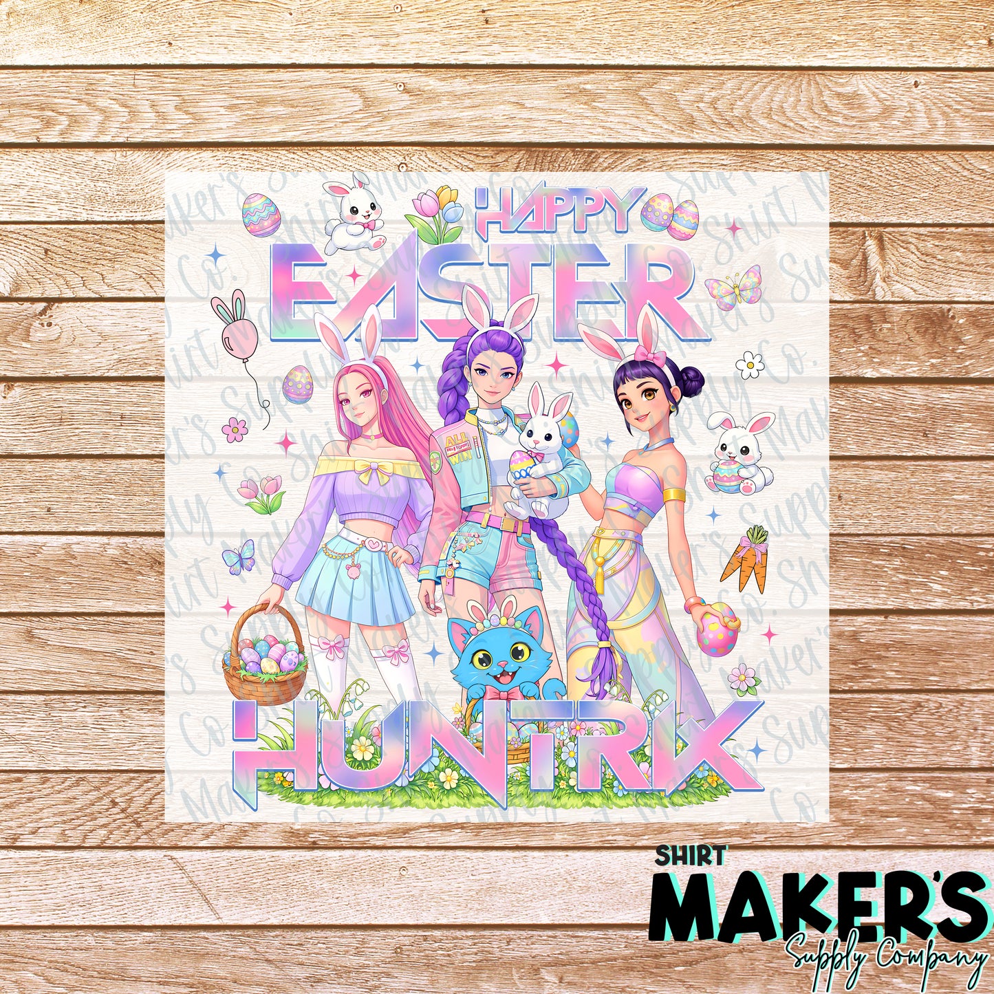 Huntrix Easter 2 DTF or Sublimation Transfer