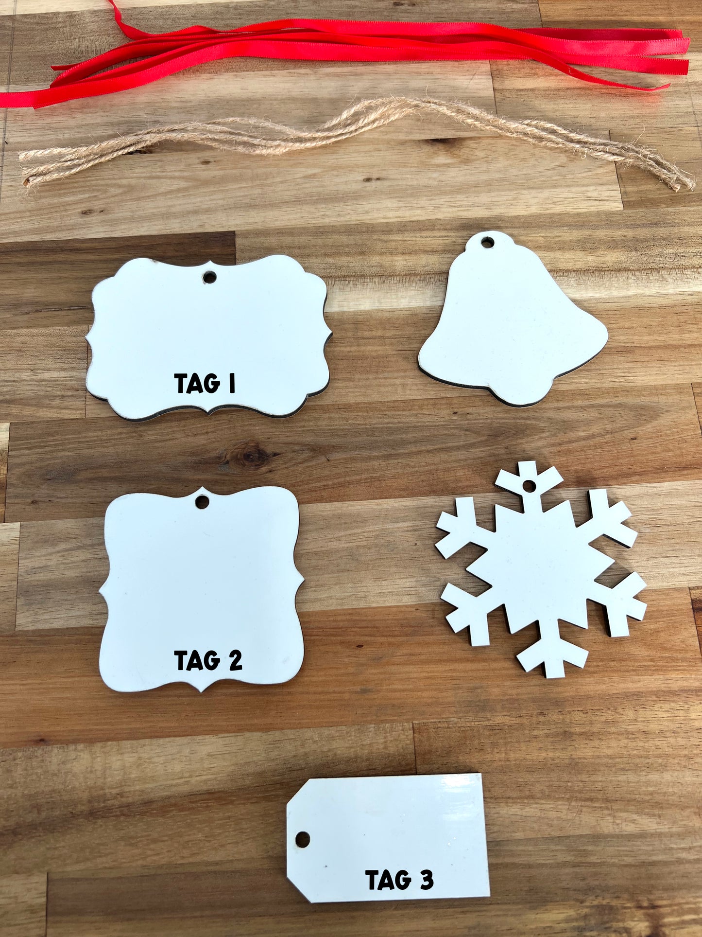 Sublimation Christmas Ornaments