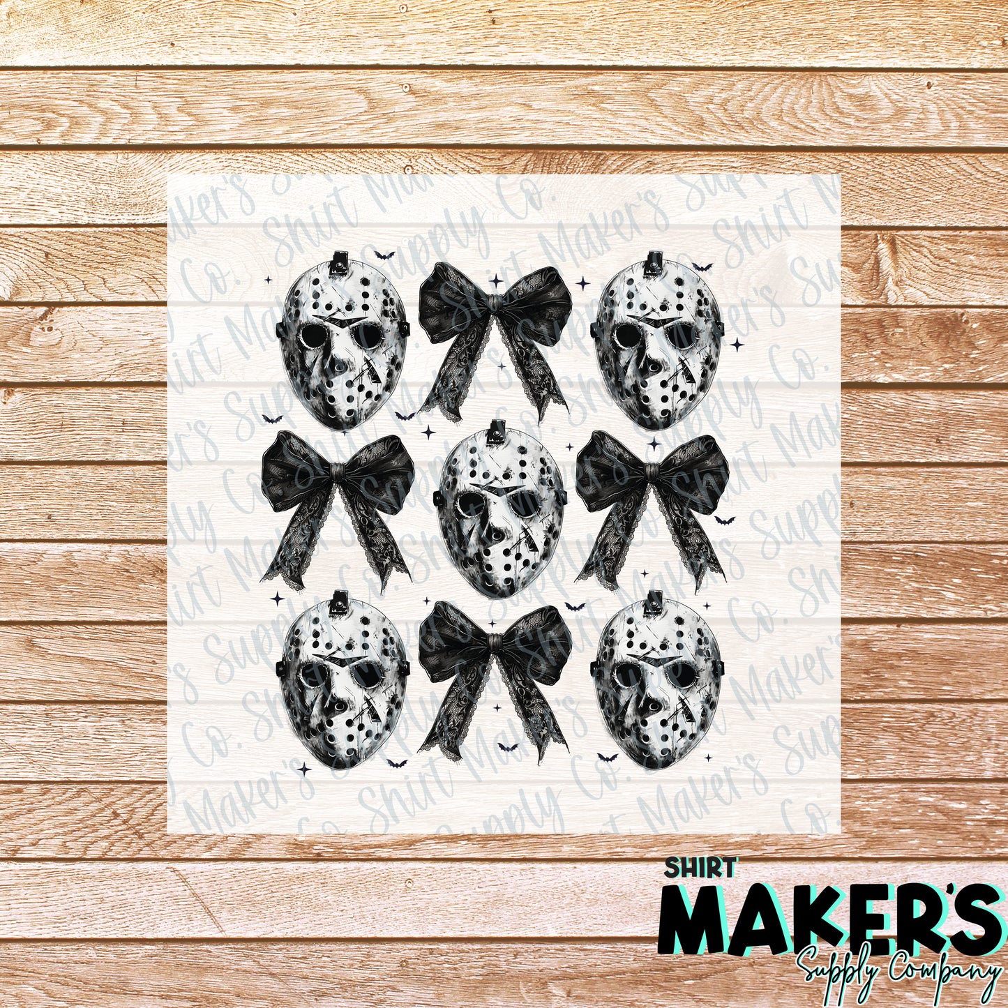 Horror Bows Jason DTF or Sublimation Transfer