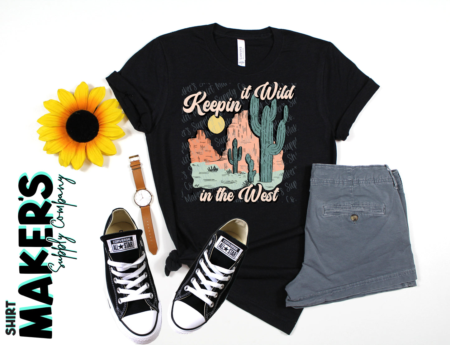 Keepin' It Wild in the West DTF or Sublimation Transfer