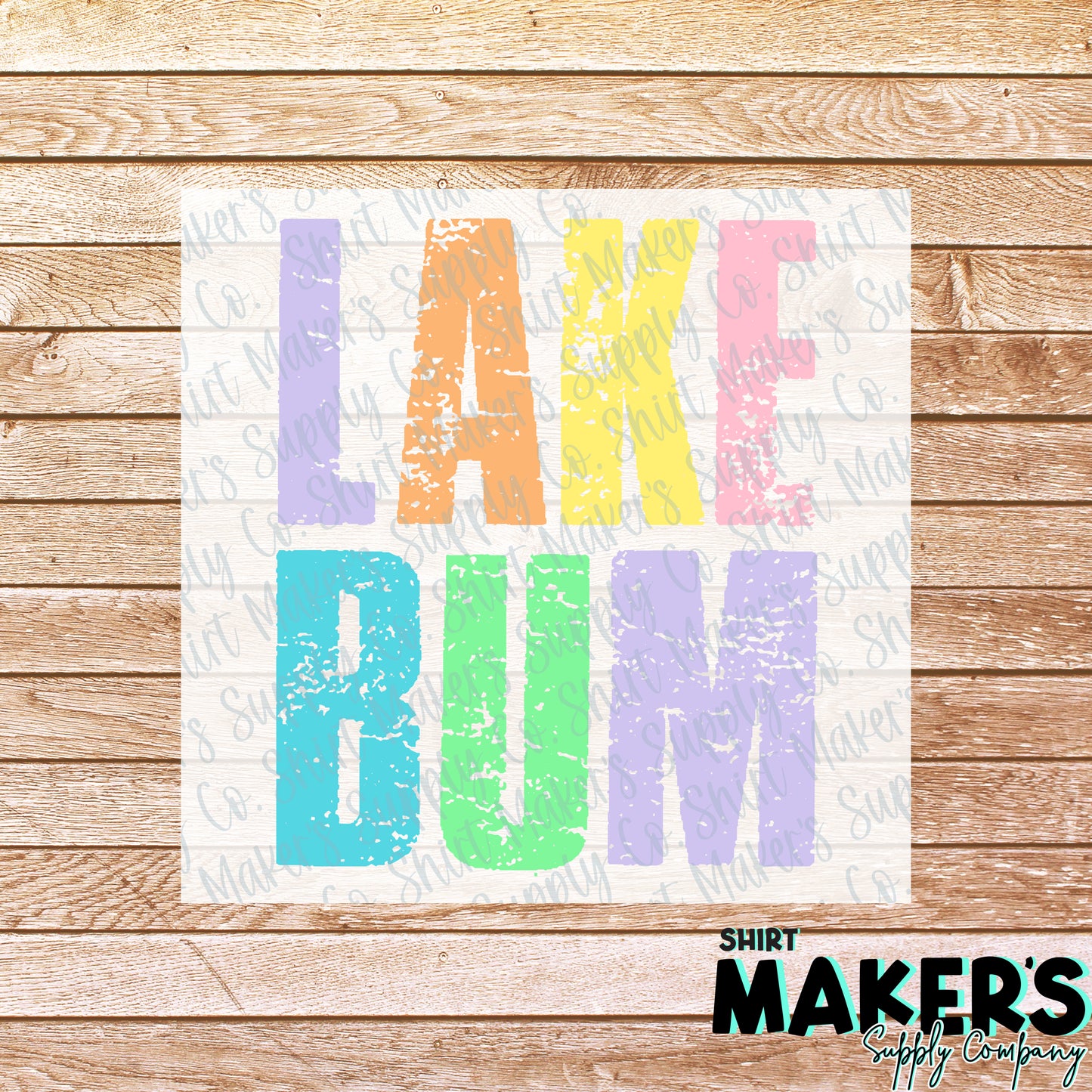 Lake Bum DTF or Sublimation Transfer