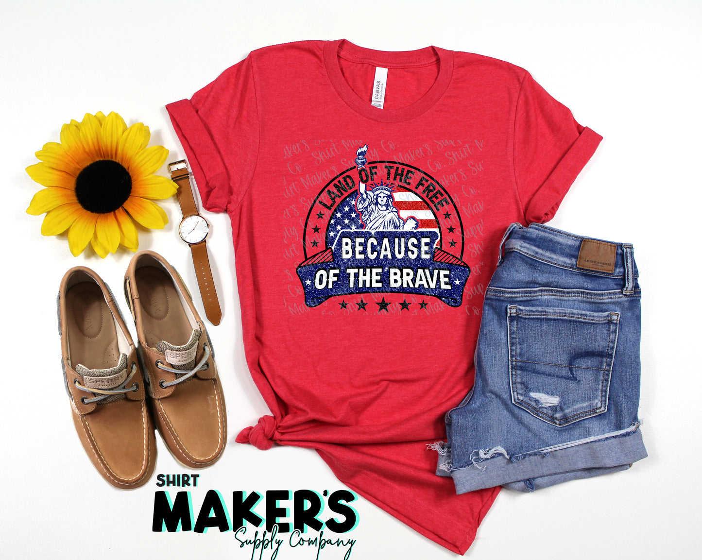 Land of the Free DTF or Sublimation Transfer