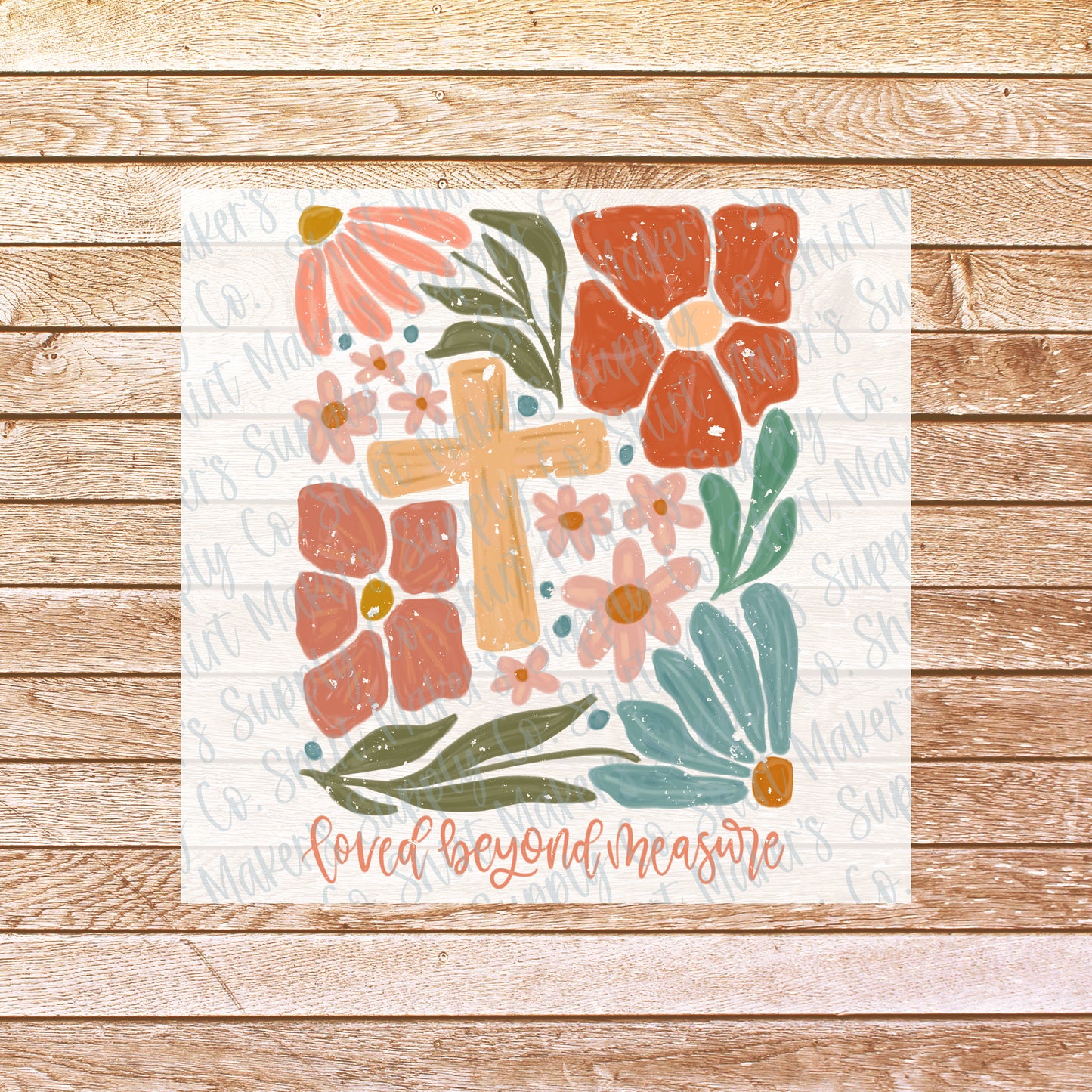 Love Beyond Measure Christian DTF or Sublimation Transfer