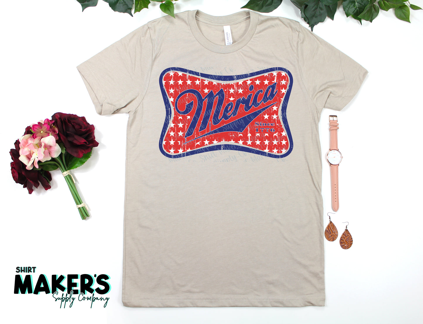 Merica DTF or Sublimation Transfer