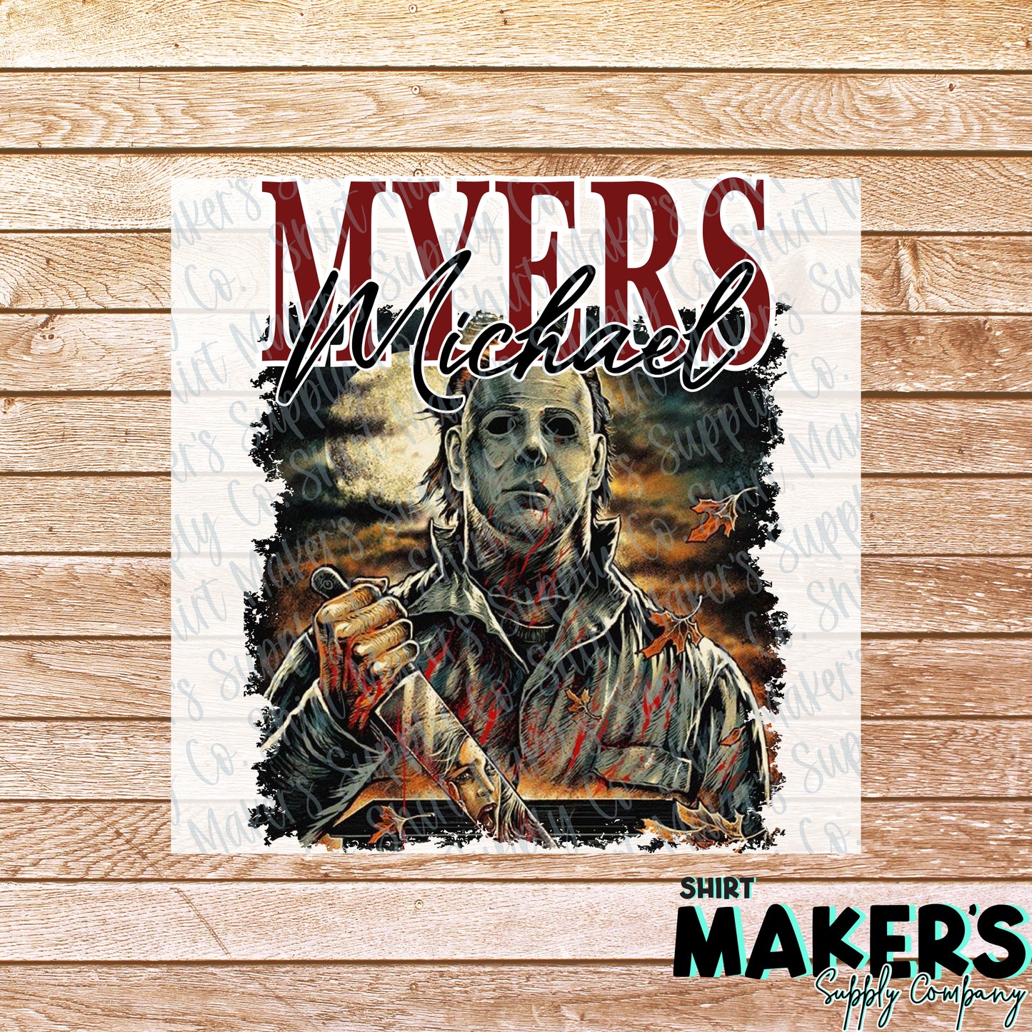 Michael Myers DTF or Sublimation Transfer
