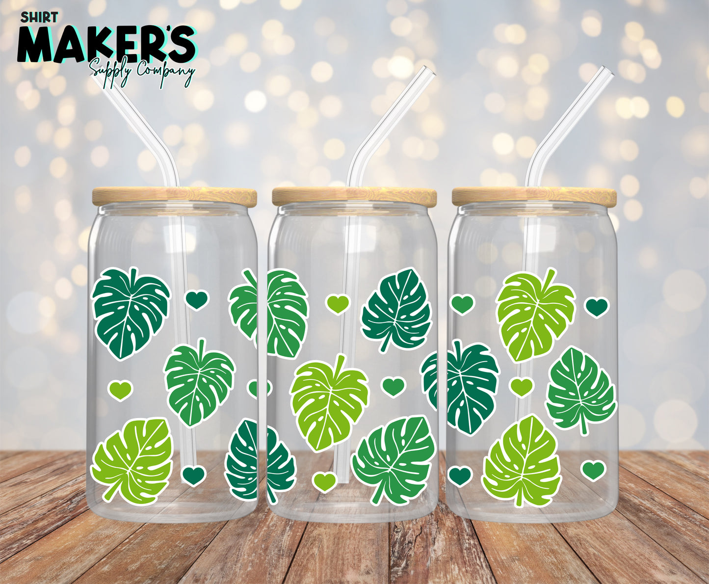 Monstera 16 oz. or 40oz. Tumbler Wrap