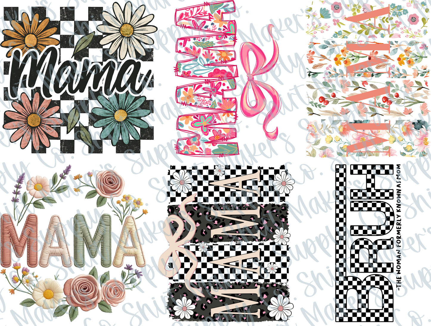 Mother's Day #2 2025 DTF Gang Sheet