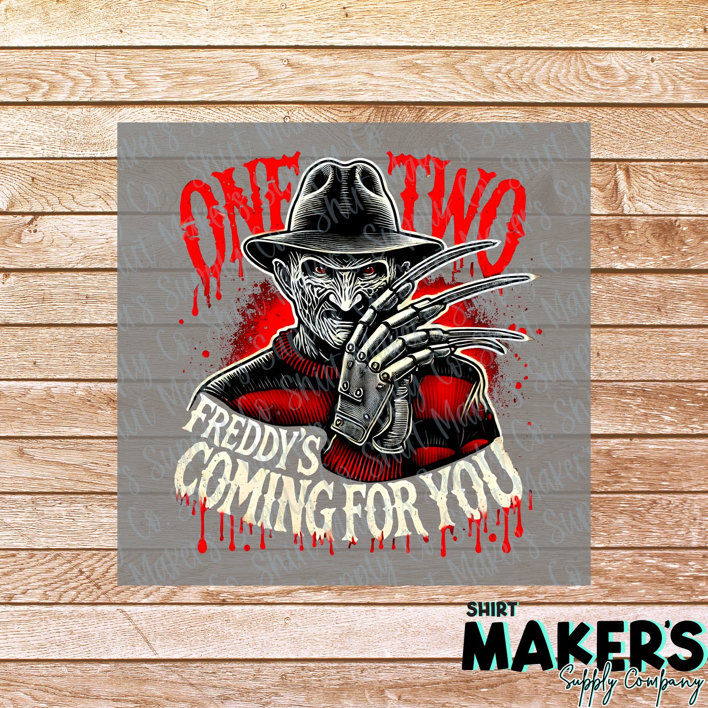 Red Freddy DTF or Sublimation Transfer
