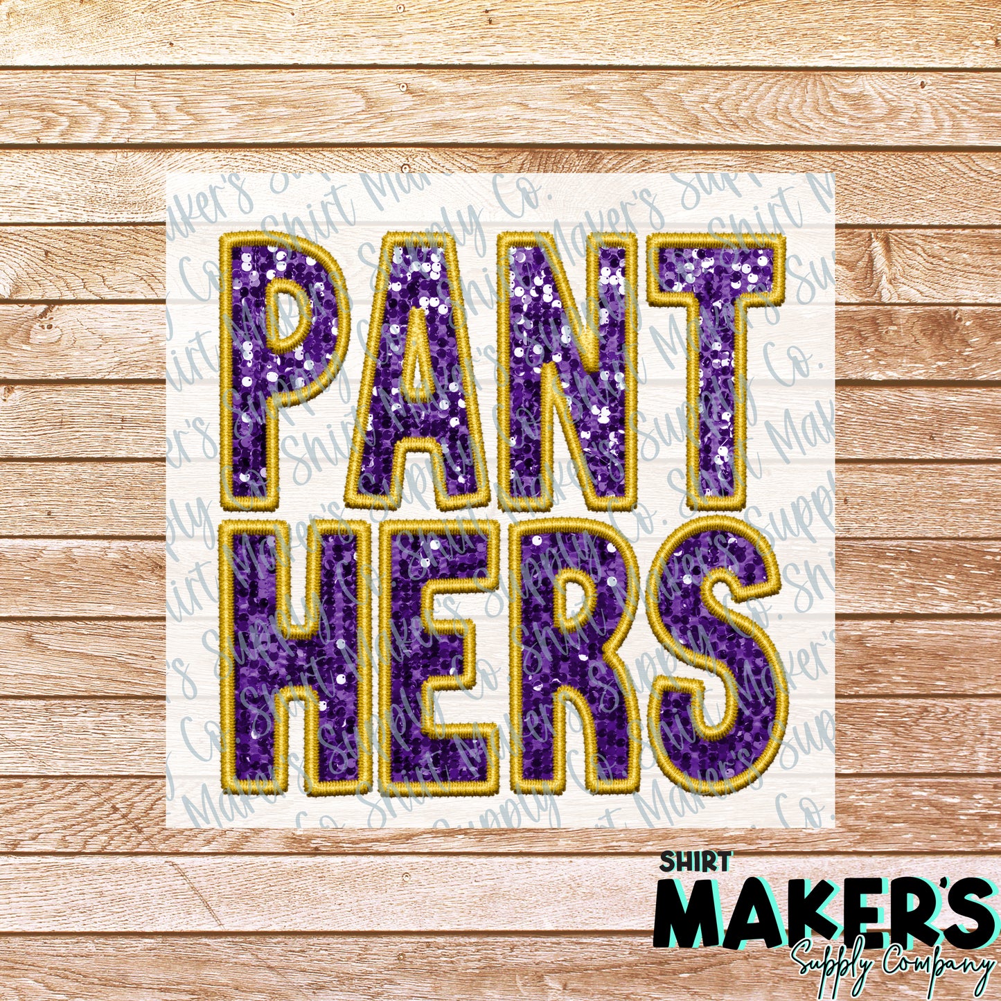 Navarro Panthers Applique DTF or Sublimation Transfer