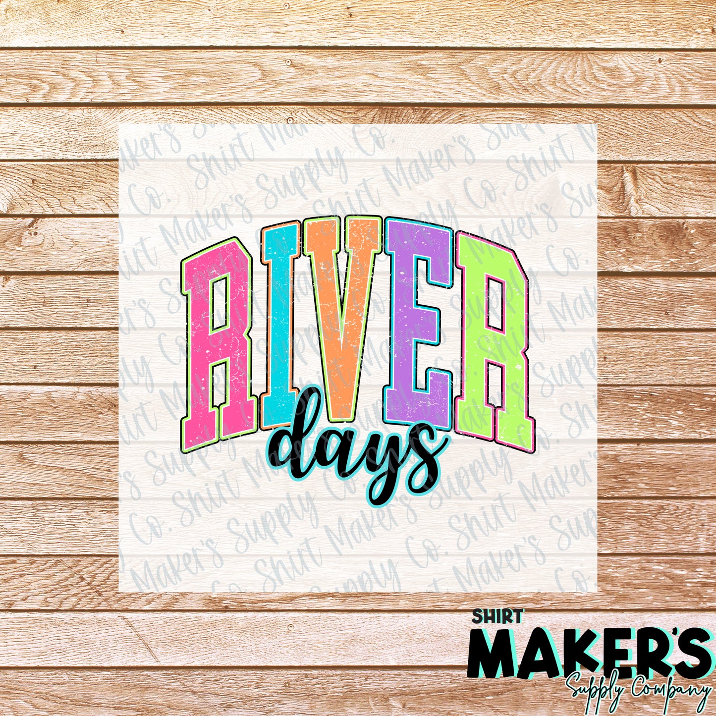 River Days DTF or Sublimation Transfer