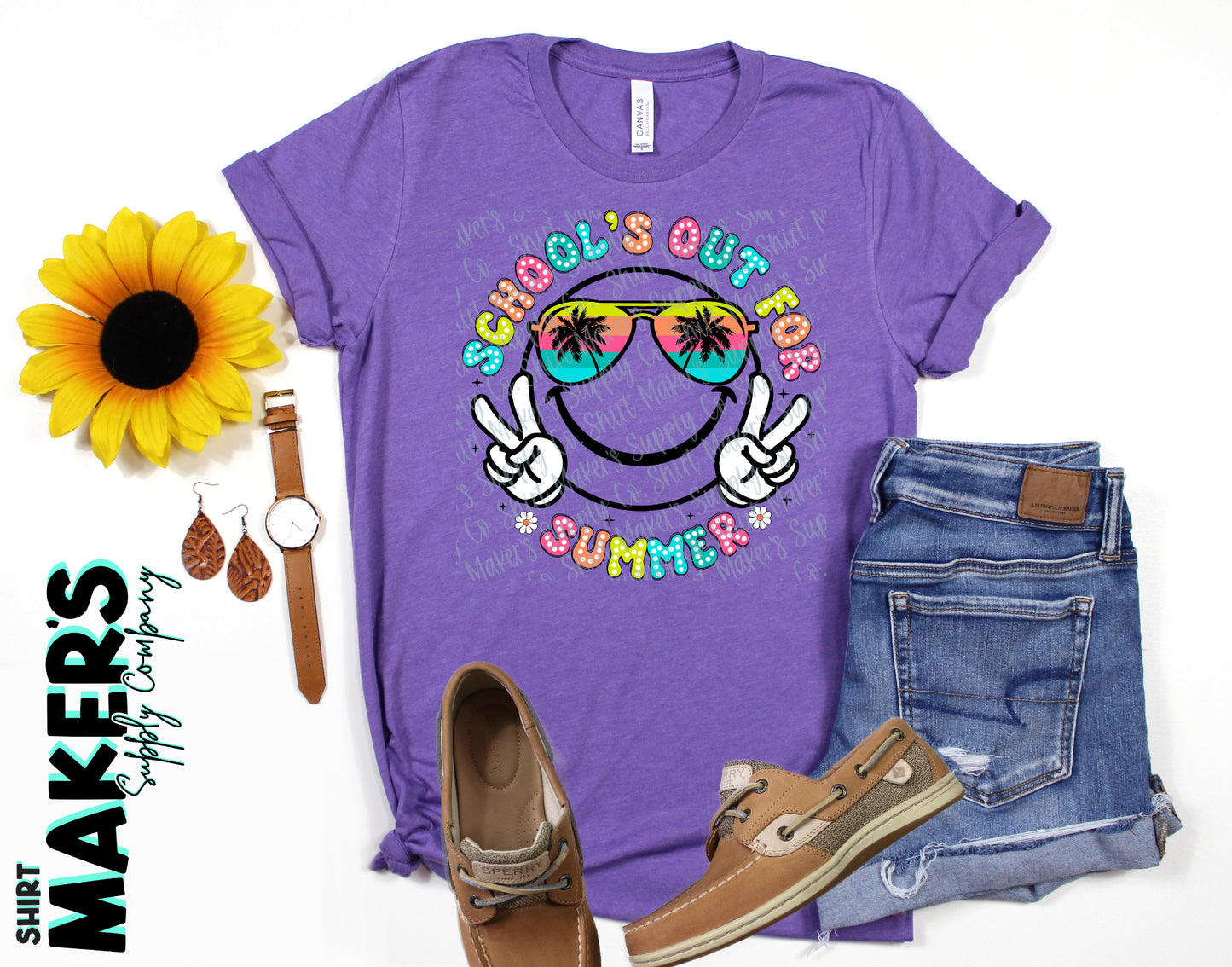 School's Out For Summer DTF or Sublimation Transfer