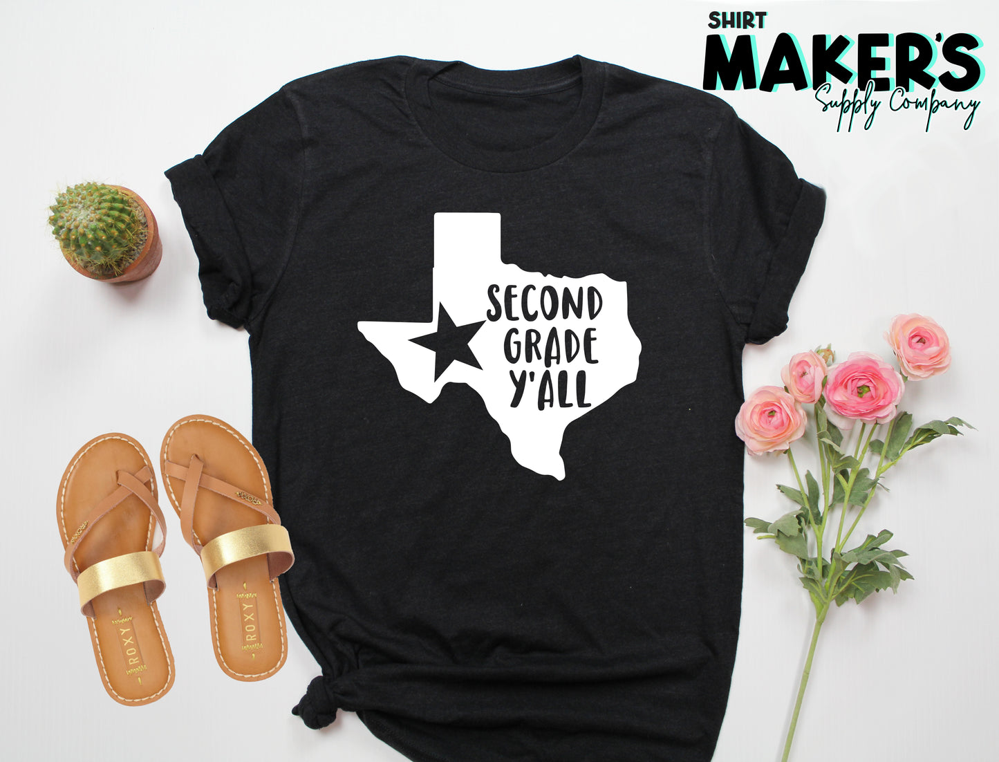 Second Grade Y'all Screen Print Transfer