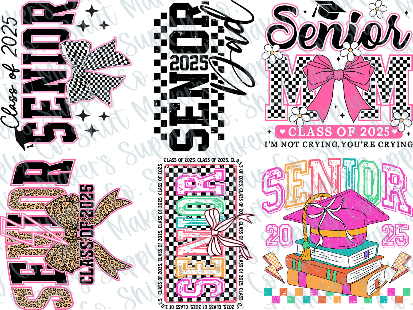 Senior 2025 DTF Gang Sheet