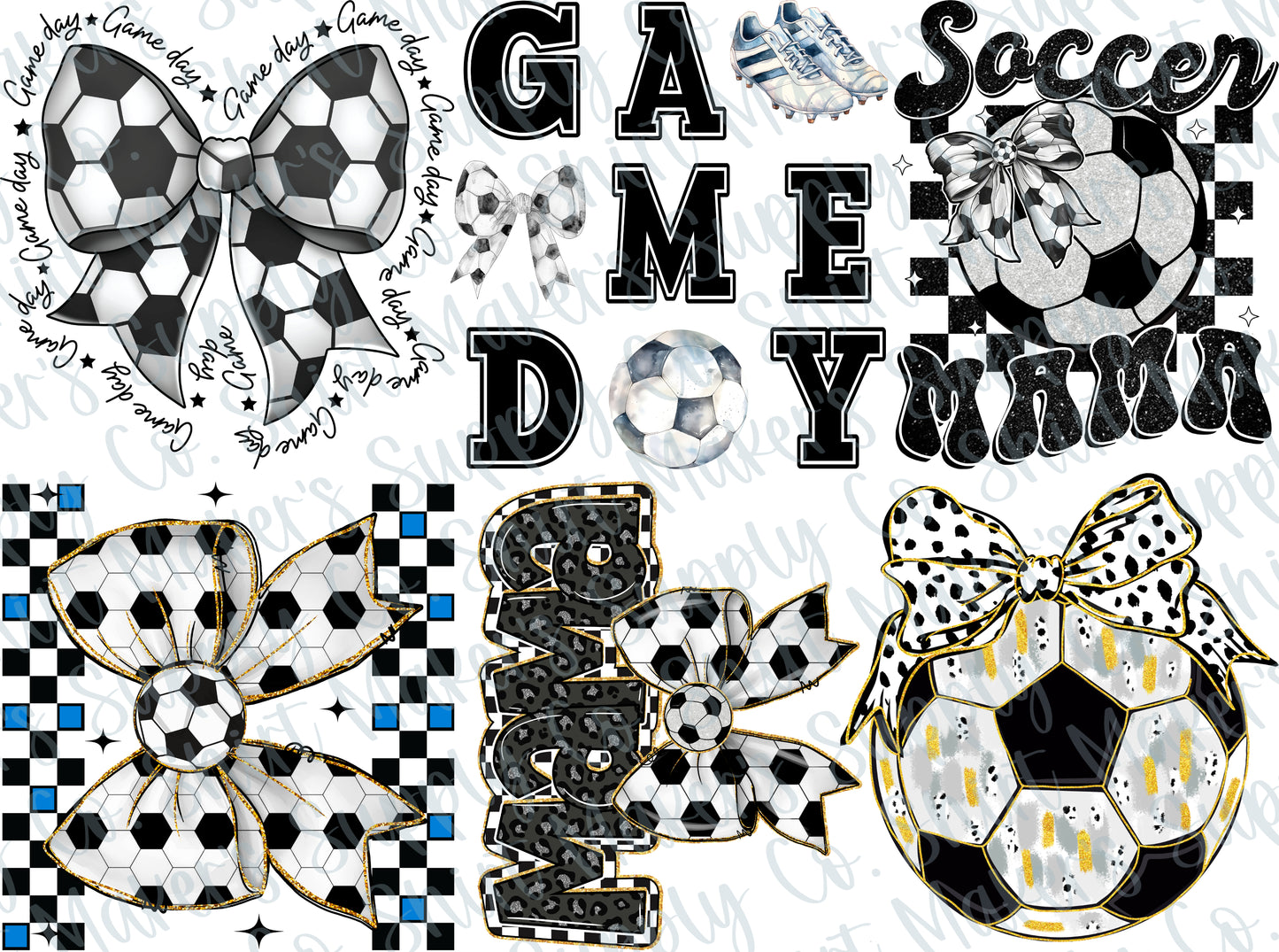 Soccer DTF Gang Sheet