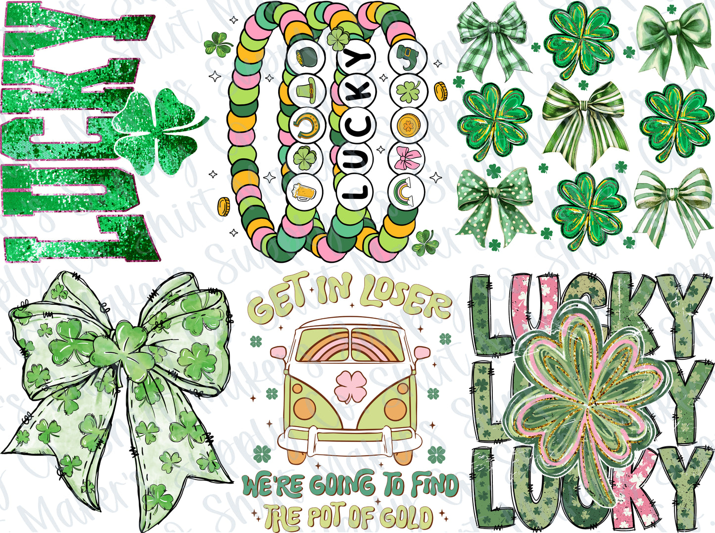 St. Patrick's Day #1 DTF Gang Sheet
