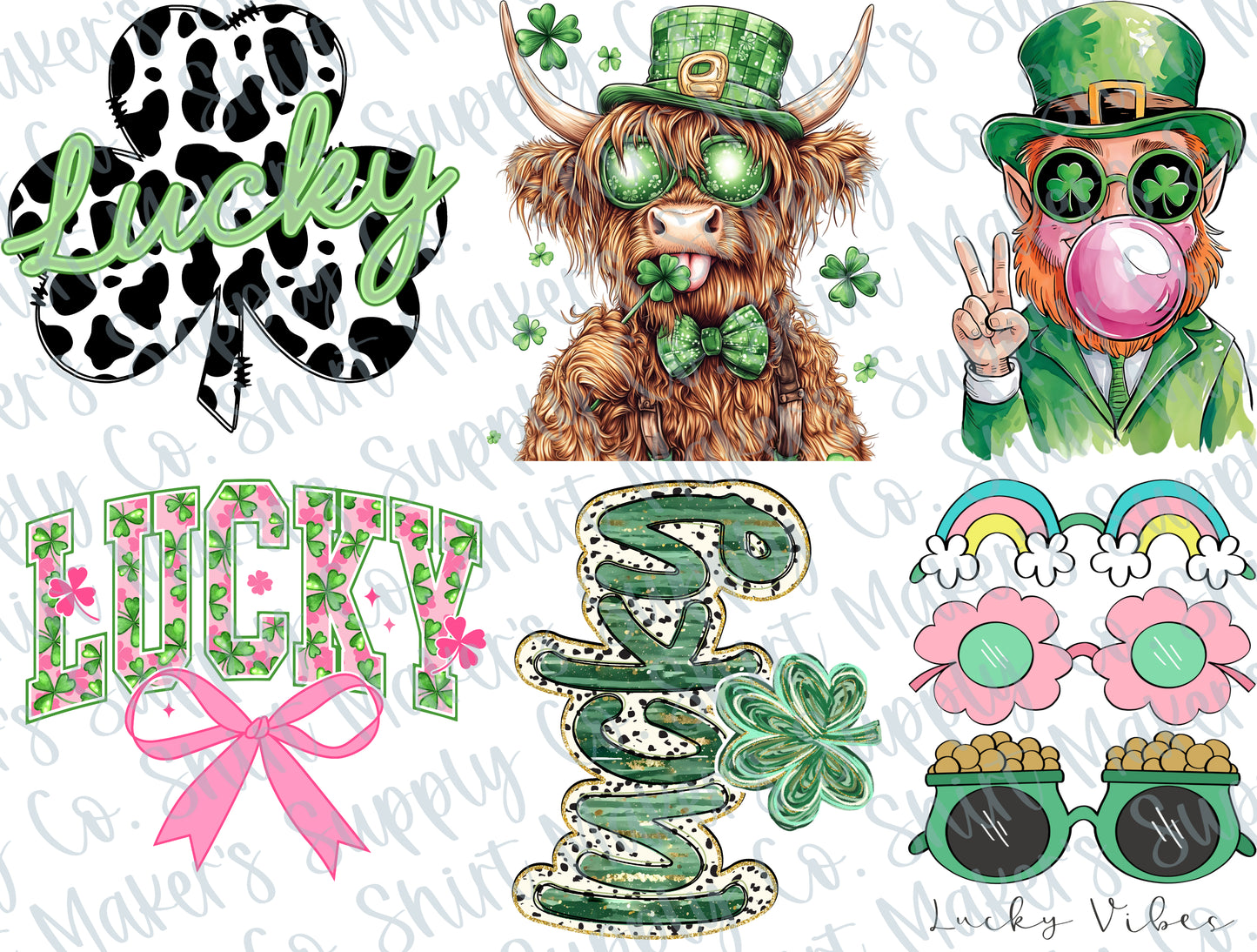 St. Patrick's Day #3 DTF Gang Sheet
